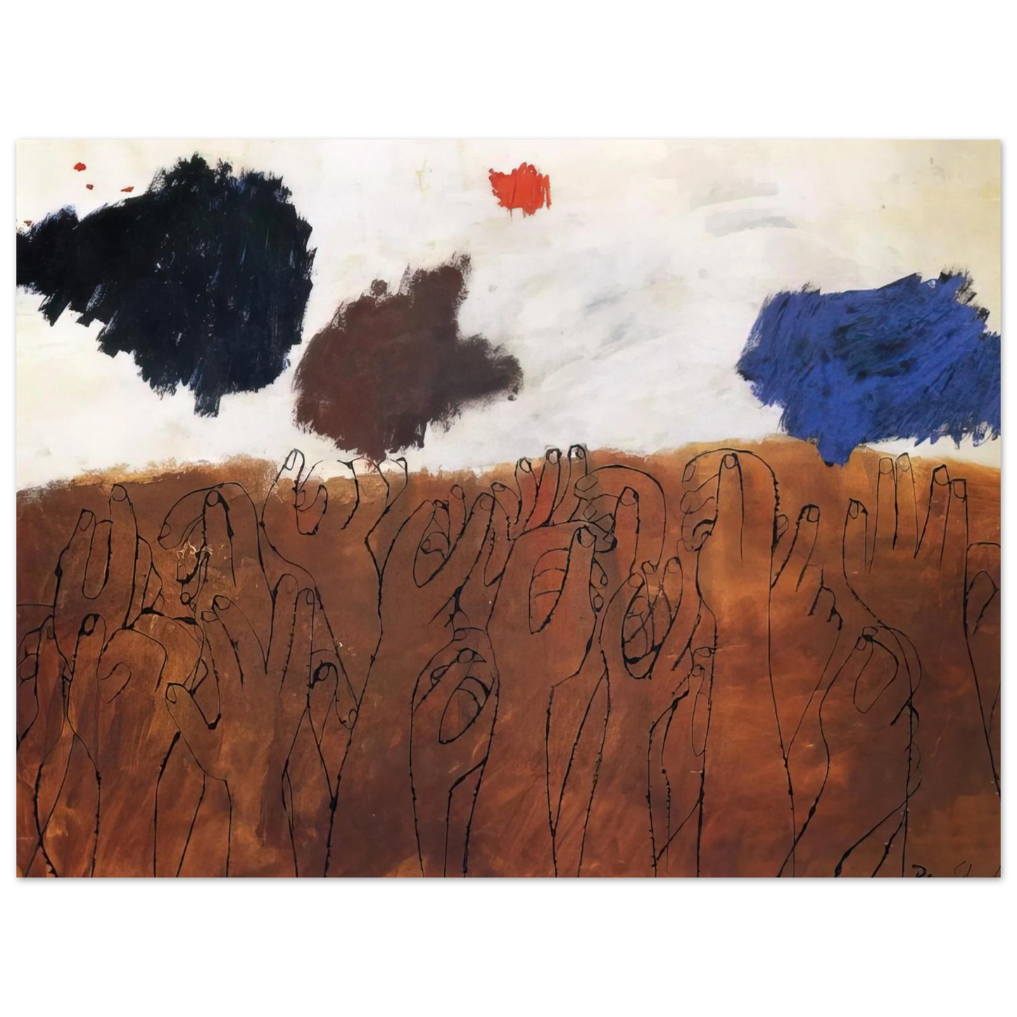 Ben Shahn - NOT DETECTED 29 75x100 cm / 30x40inches Fine Art Poster