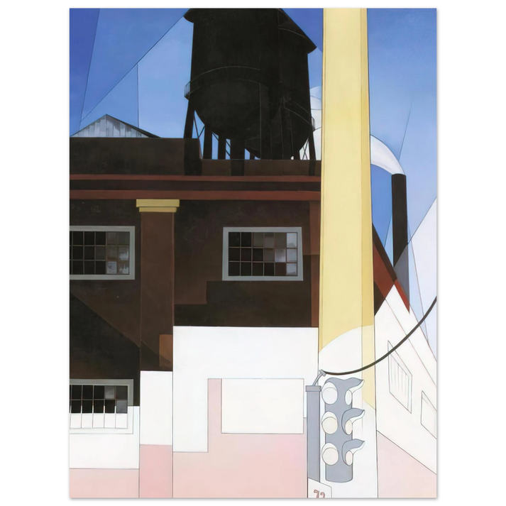 Charles Demuth - And the Home of the Brave - 1931 75x100 cm / 30x40inches Fine Art Poster