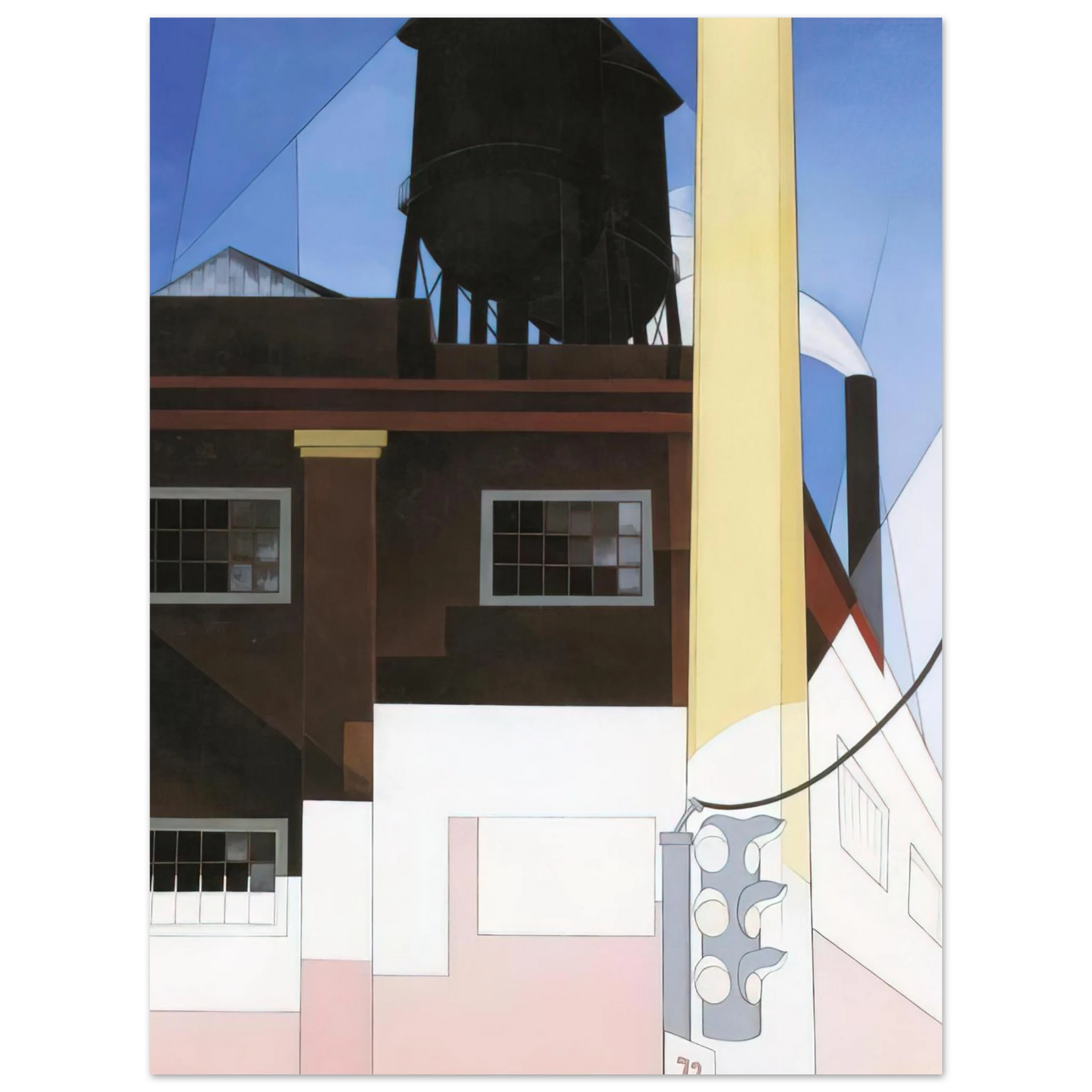 Charles Demuth - And the Home of the Brave - 1931 75x100 cm / 30x40inches Fine Art Poster