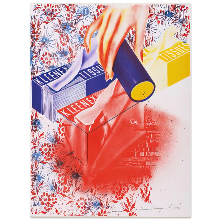 James Rosenquist - Campaign 75x100 cm / 30x40inches Fine Art Poster