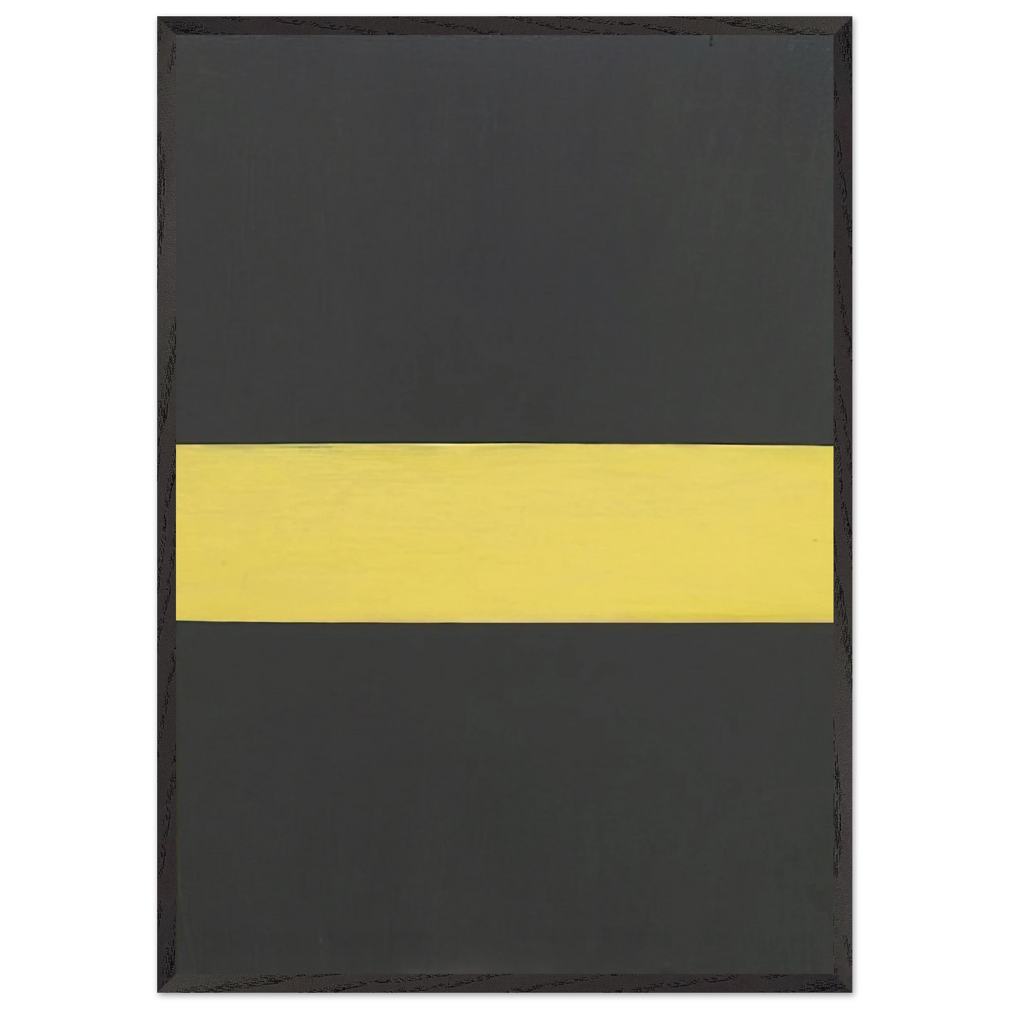 Untitled - 1964 N1 - Blinky Palermo 70x100 cm / 28x40 inches Framed Art Print – Black Wooden Frame
