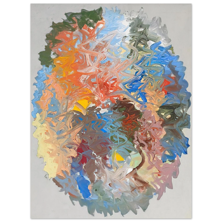 John Ferren - One World - 1961 75x100 cm / 30x40inches Fine Art Poster