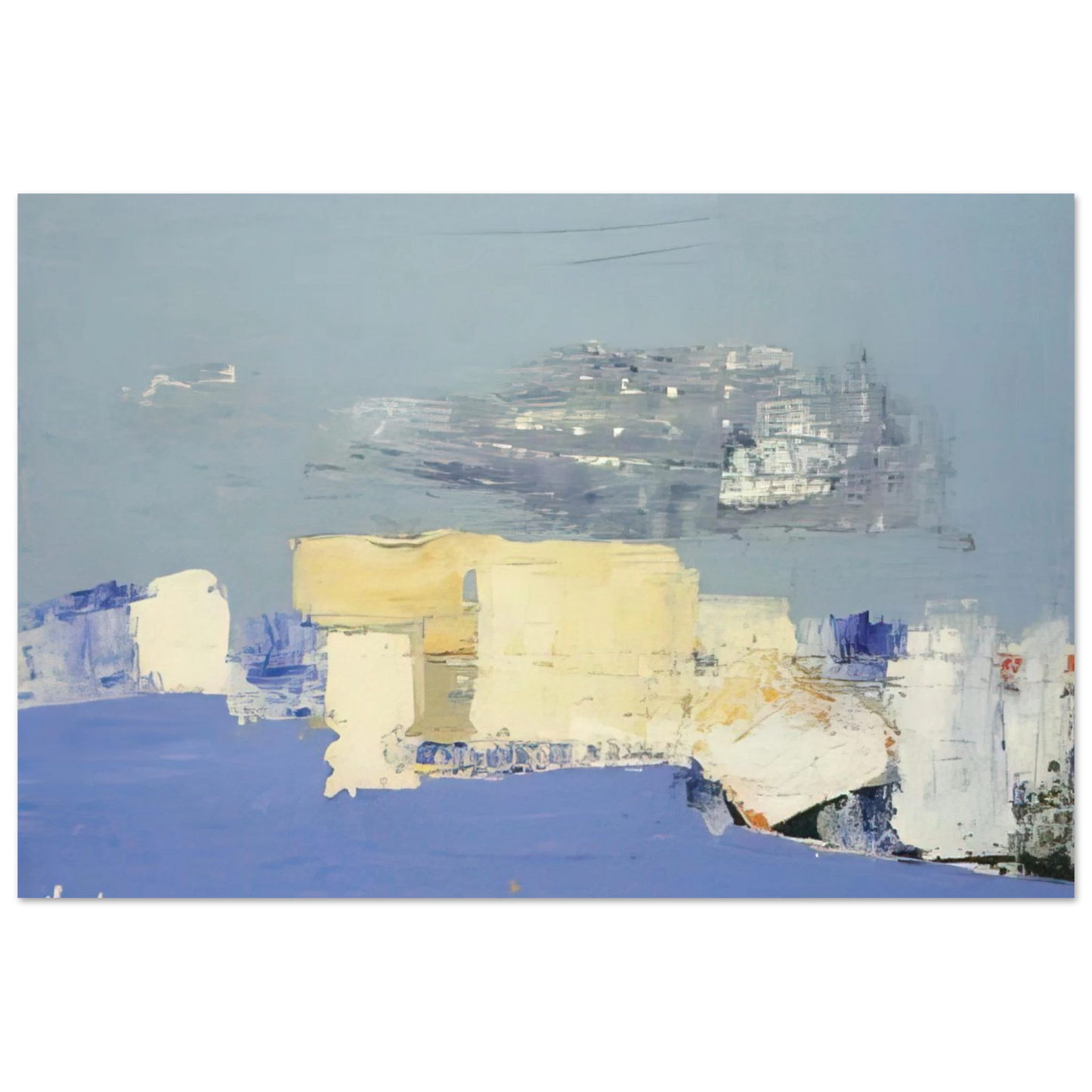 Nicolas de Stael - Paysage méditerranéen - Art Informel Fine Art Poster