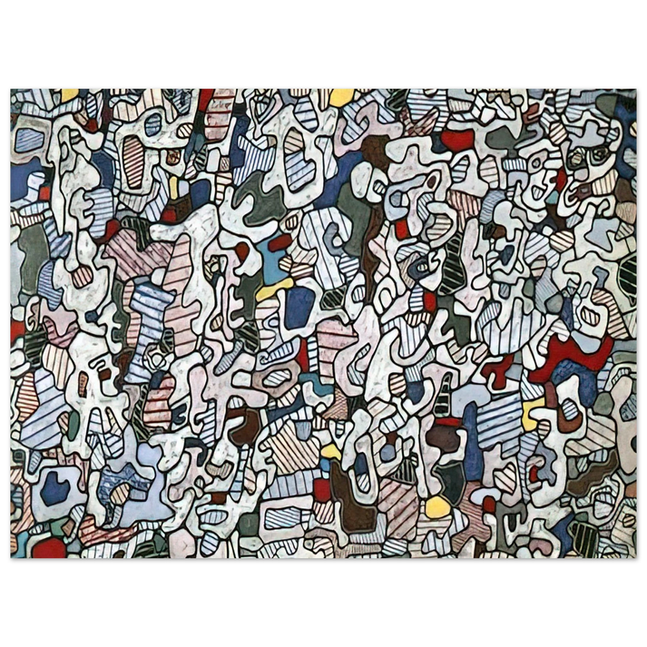 Jean Dubuffet - L HOURLOUPE 1966 75x100 cm / 30x40inches Fine Art Poster