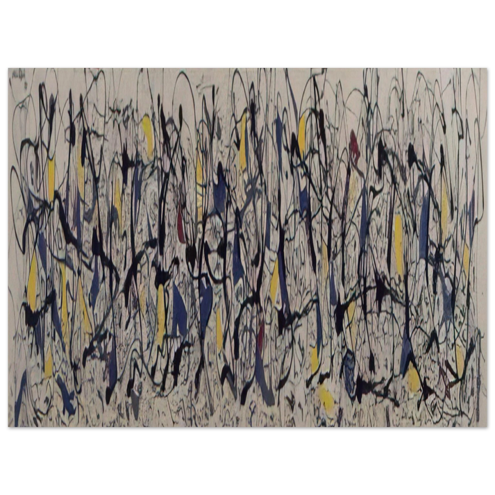 Jackson Pollock - SUMMERTIME NUMBER 9A 1948 75x100 cm / 30x40inches Fine Art Poster