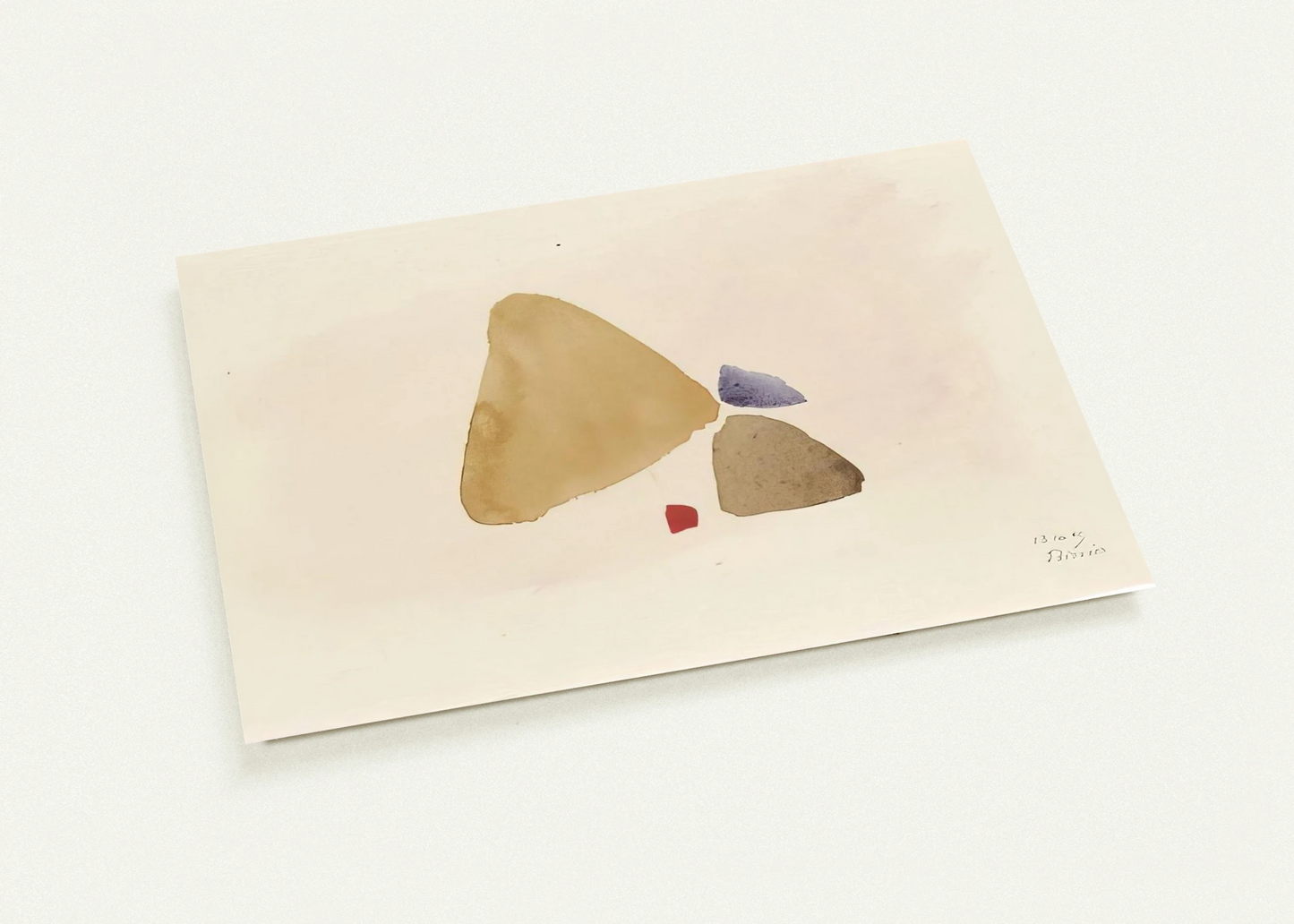 23.10.49 - 1949 By Julius Bissier Pack of 10 Post Cards | Julius Bissier Post Cards | A6 (10.5 x 14.8 cm) - 4.1 x 5.8 inches