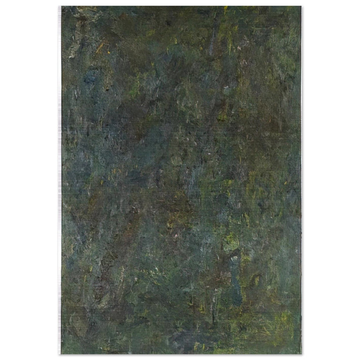 STRAW 1982 - Milton Resnick Brushed Aluminum Print - 70x100 cm / 28x40 inches | Milton Resnick Aluminum Print | Milton Resnick Prints