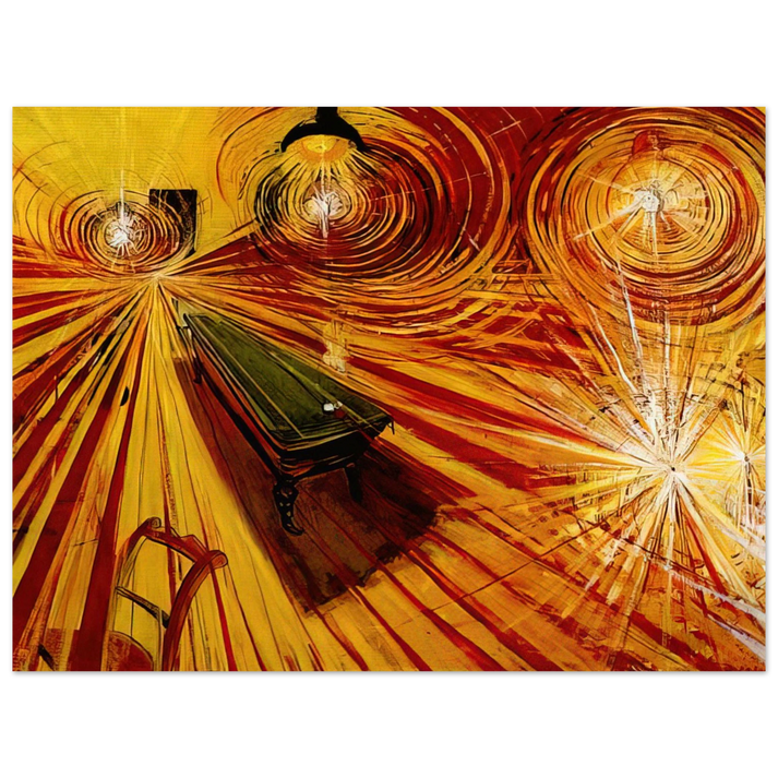 Brett Whiteley - Night Cafe - 1972 75x100 cm / 30x40inches Fine Art Poster