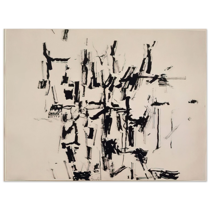 Philip Guston - DRAWING RELATED TO ZONE DRAWING NO 19 75x100 cm / 30x40inches Fine Art Poster