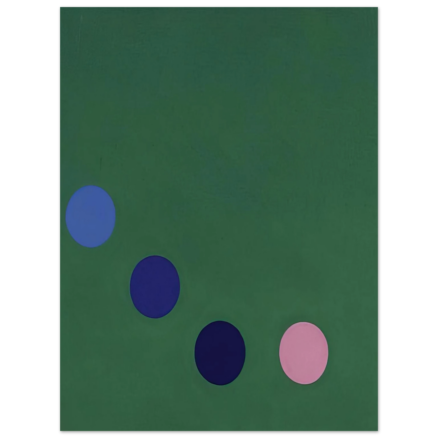 Thomas Downing - Green Square - Op Art 75x100 cm / 30x40inches Fine Art Poster