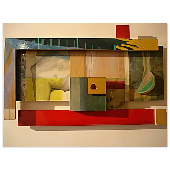 Sam Gilliam - Horse 75x100 cm / 30x40inches Fine Art Poster