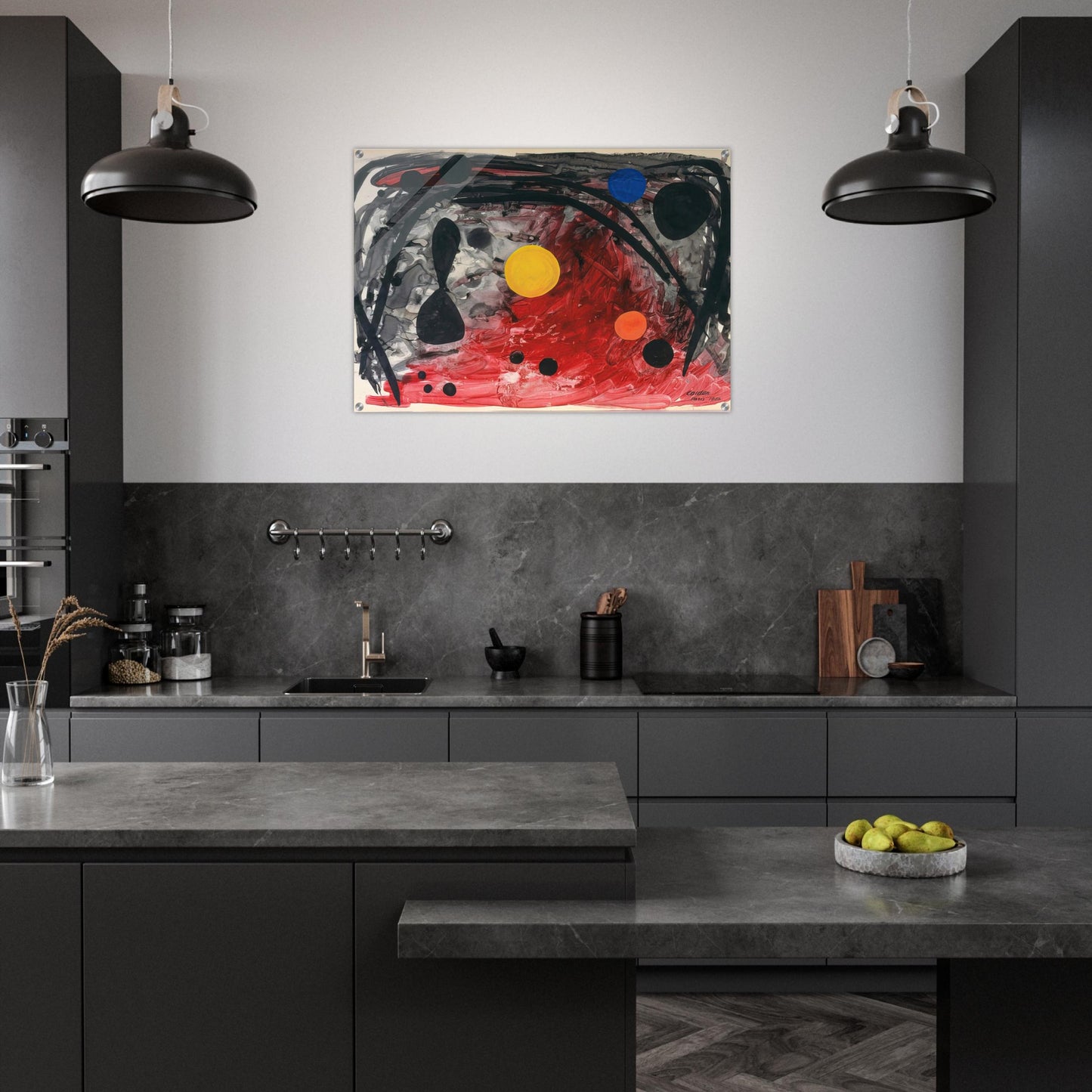 UNTITLED 1946 - Alexander Calder Acrylic Print - 70x100 cm / 28x40″ inches | Alexander Calder Wall Art | Alexander Calder Prints