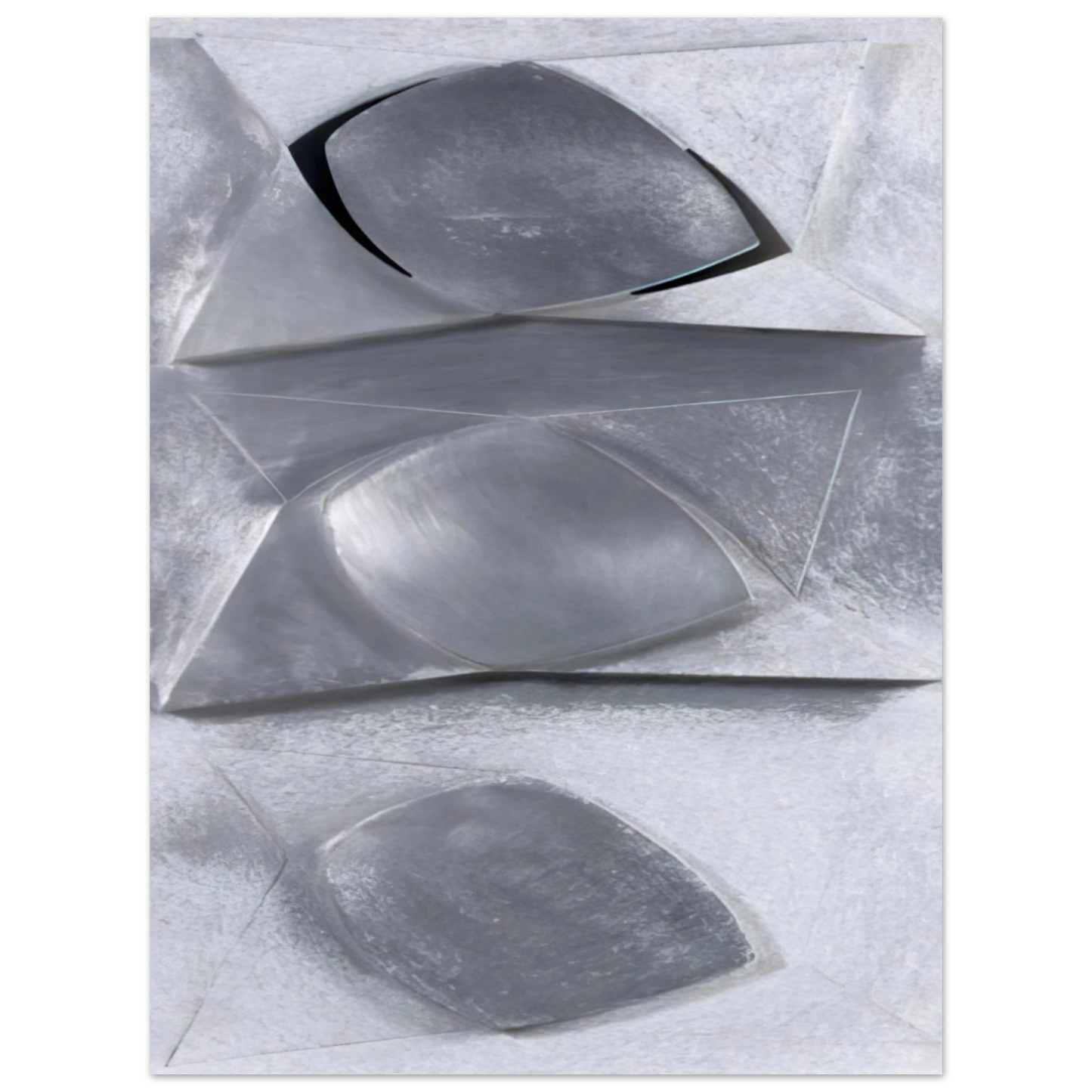 Gyula Kosice - Composition-Relief - Concretism 75x100 cm / 30x40inches Fine Art Poster