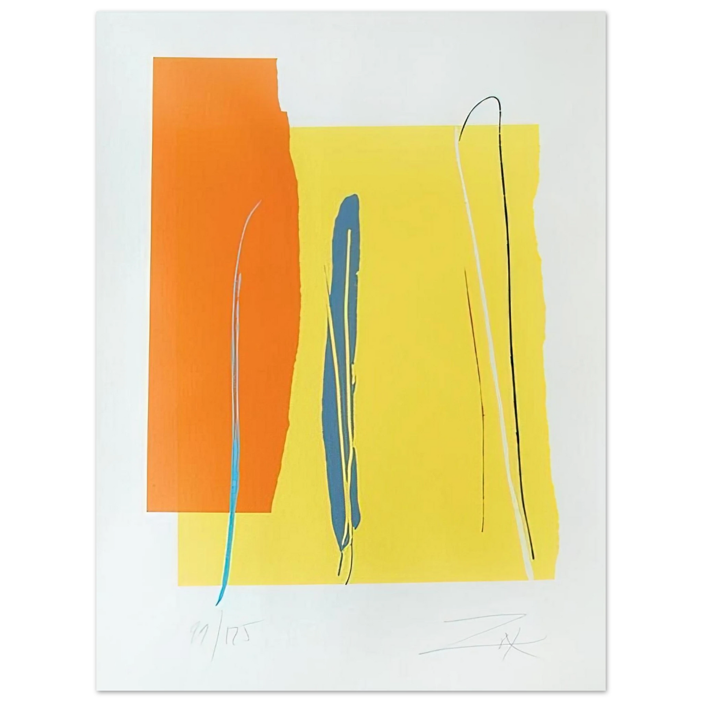 Larry Zox - Niagara Series IV - 1980 75x100 cm / 30x40inches Fine Art Poster