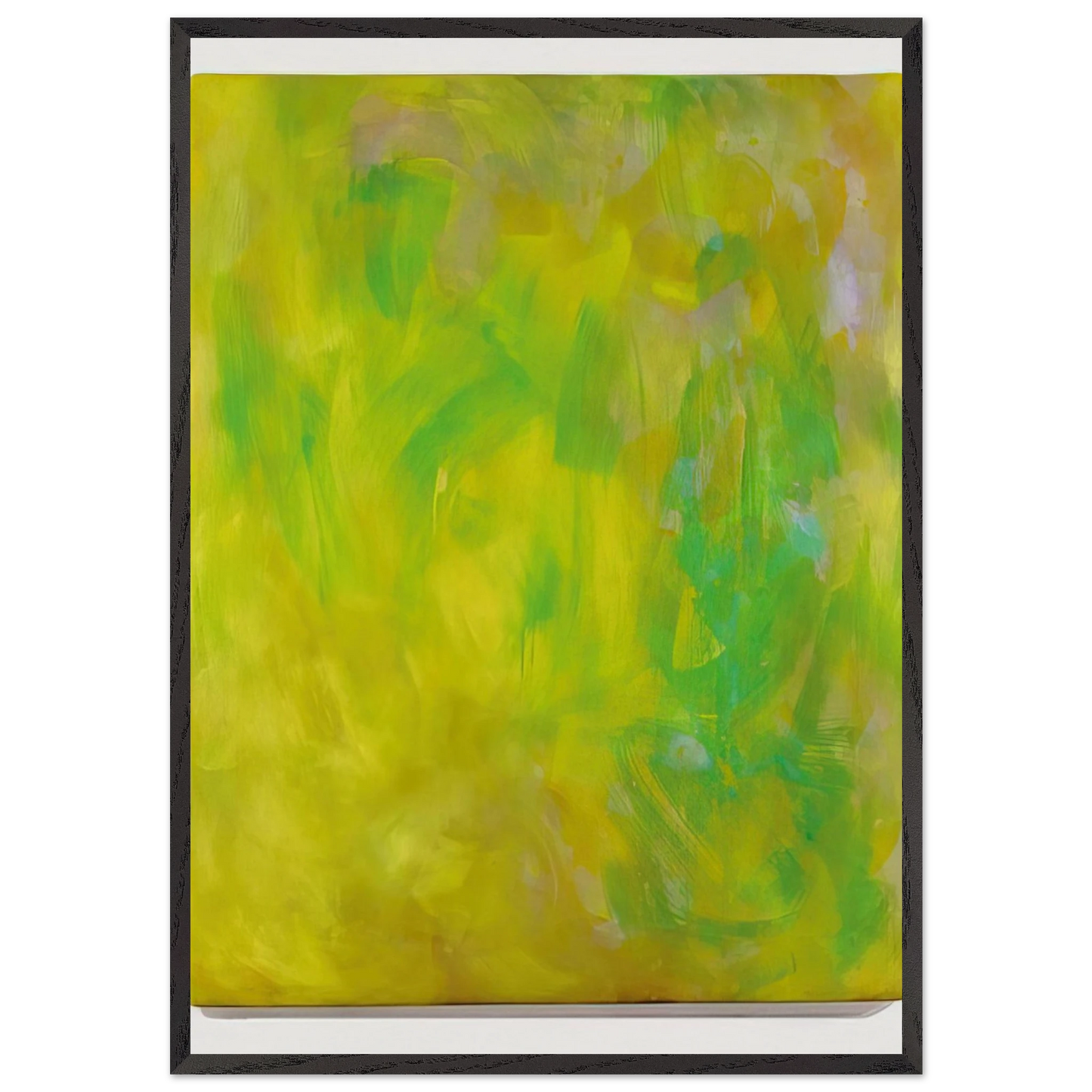 UNTITLED 1983 - Gotthard Graubner 70x100 cm / 28x40 inches Framed Art Print – Black Wooden Frame