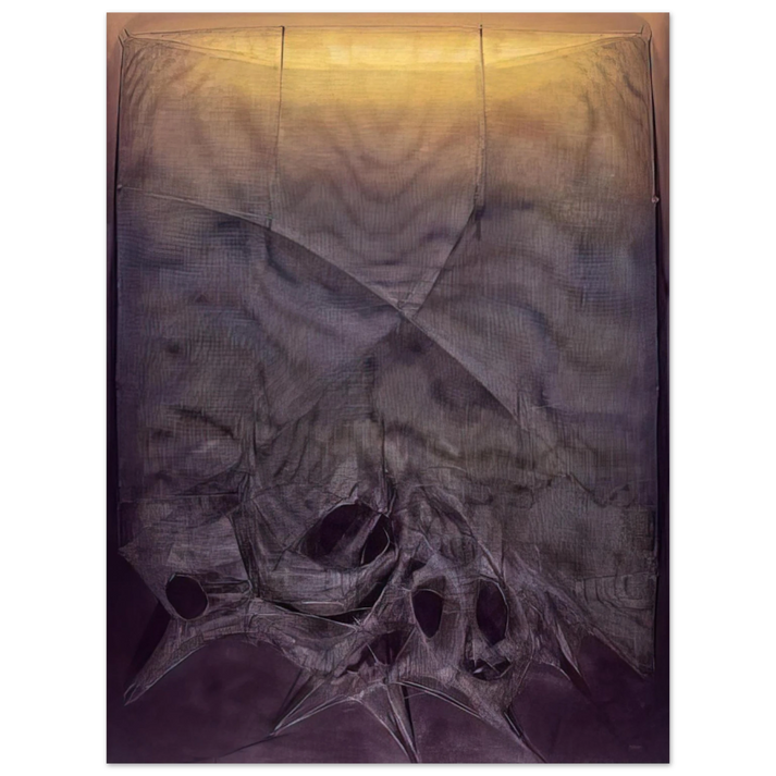 Manuel Rivera - Espejo Herido XV - 1990 75x100 cm / 30x40inches Fine Art Poster