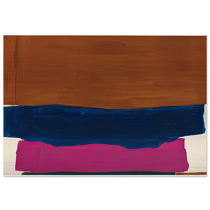 Indian Summer, 1967- - Helen Frankenthaler Brushed Aluminum Print - 70x100 cm / 28x40 inches | Helen Frankenthaler Aluminum Print | Helen Frankenthaler Prints
