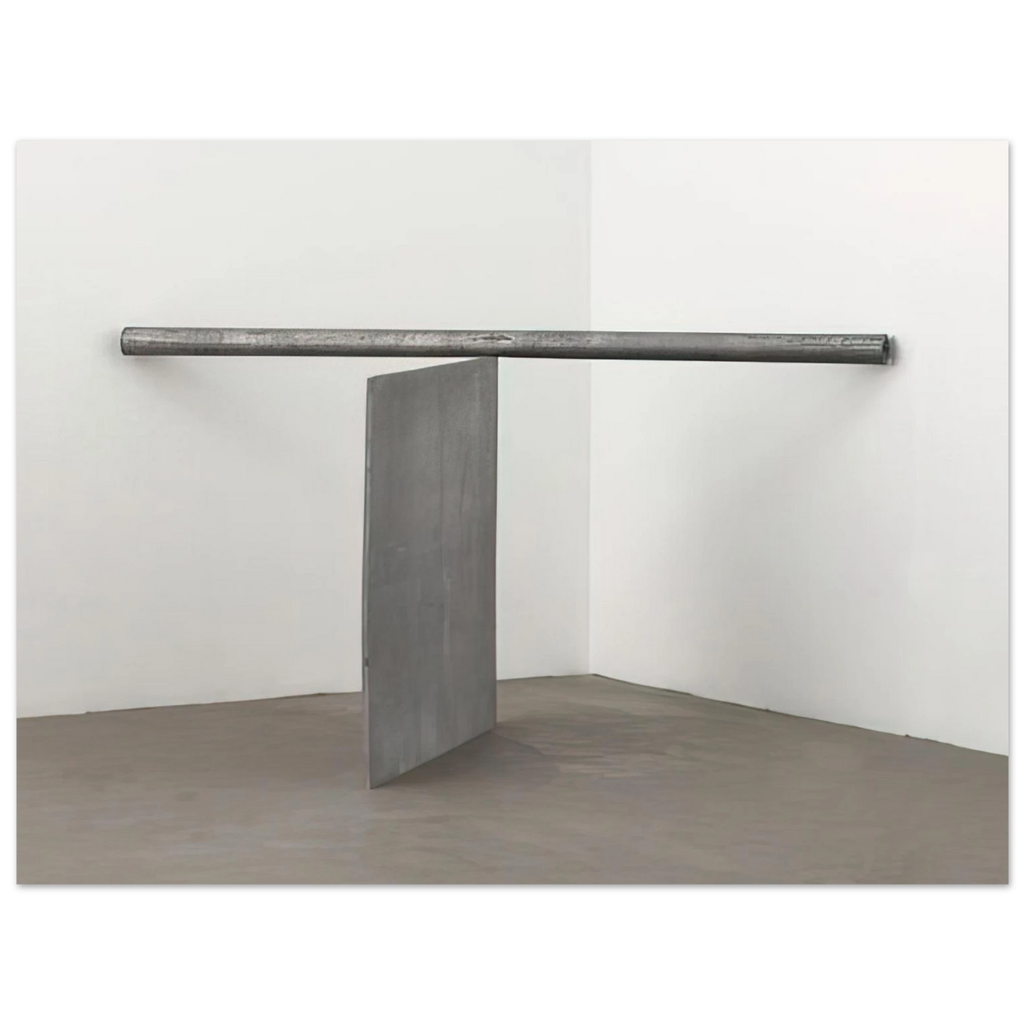 Richard Serra - EQUAL CORNER PROP PIECE 1970 75x100 cm / 30x40inches Fine Art Poster