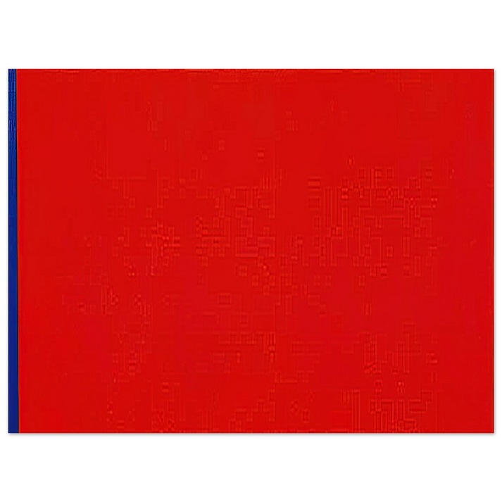 Barnett Newman - Who's Afraid of Red, Yellow, and Blue III 75x100 cm / 30x40inches Fine Art Poster