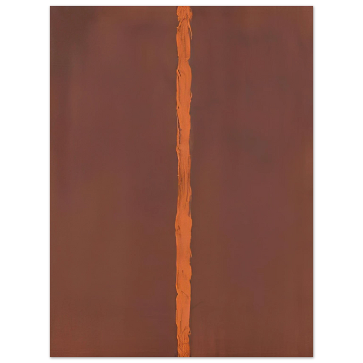 Barnett Newman - Onement I 75x100 cm / 30x40inches Fine Art Poster