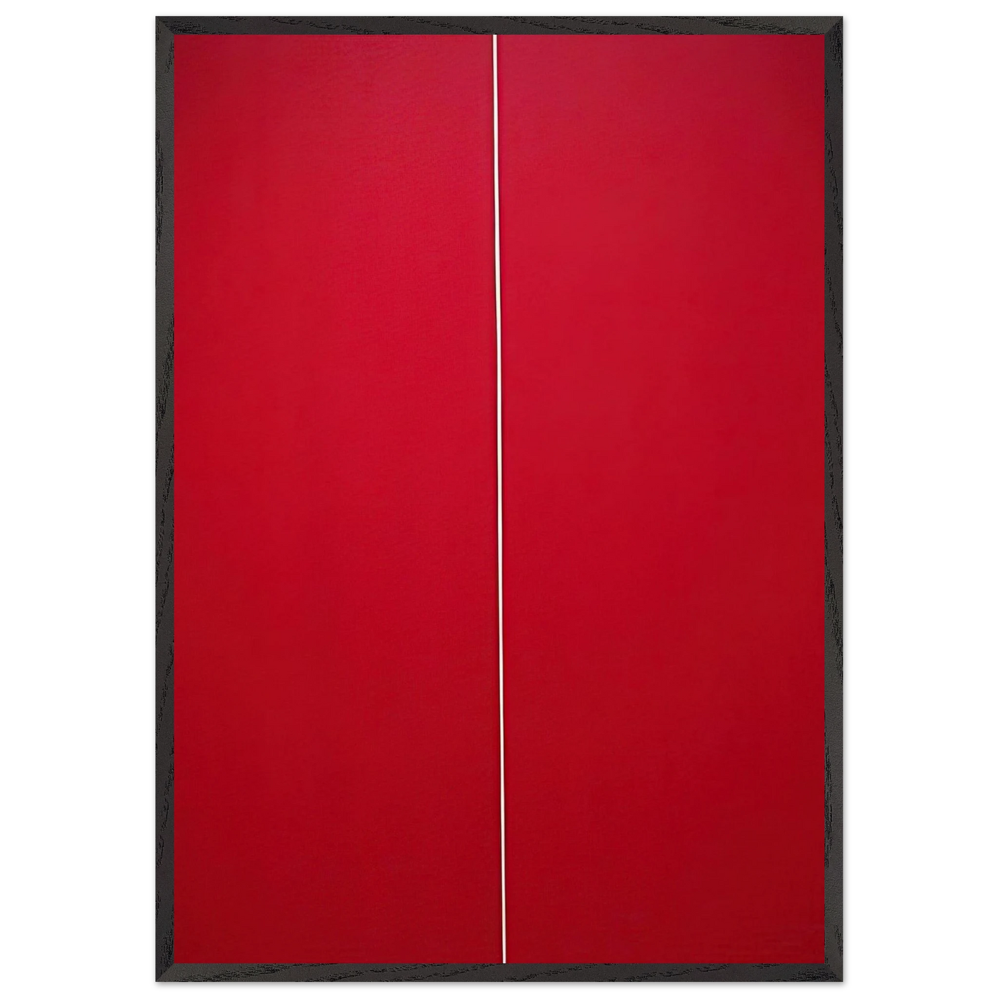 Be I - Barnett Newman 70x100 cm / 28x40 inches Framed Art Print – Black Wooden Frame