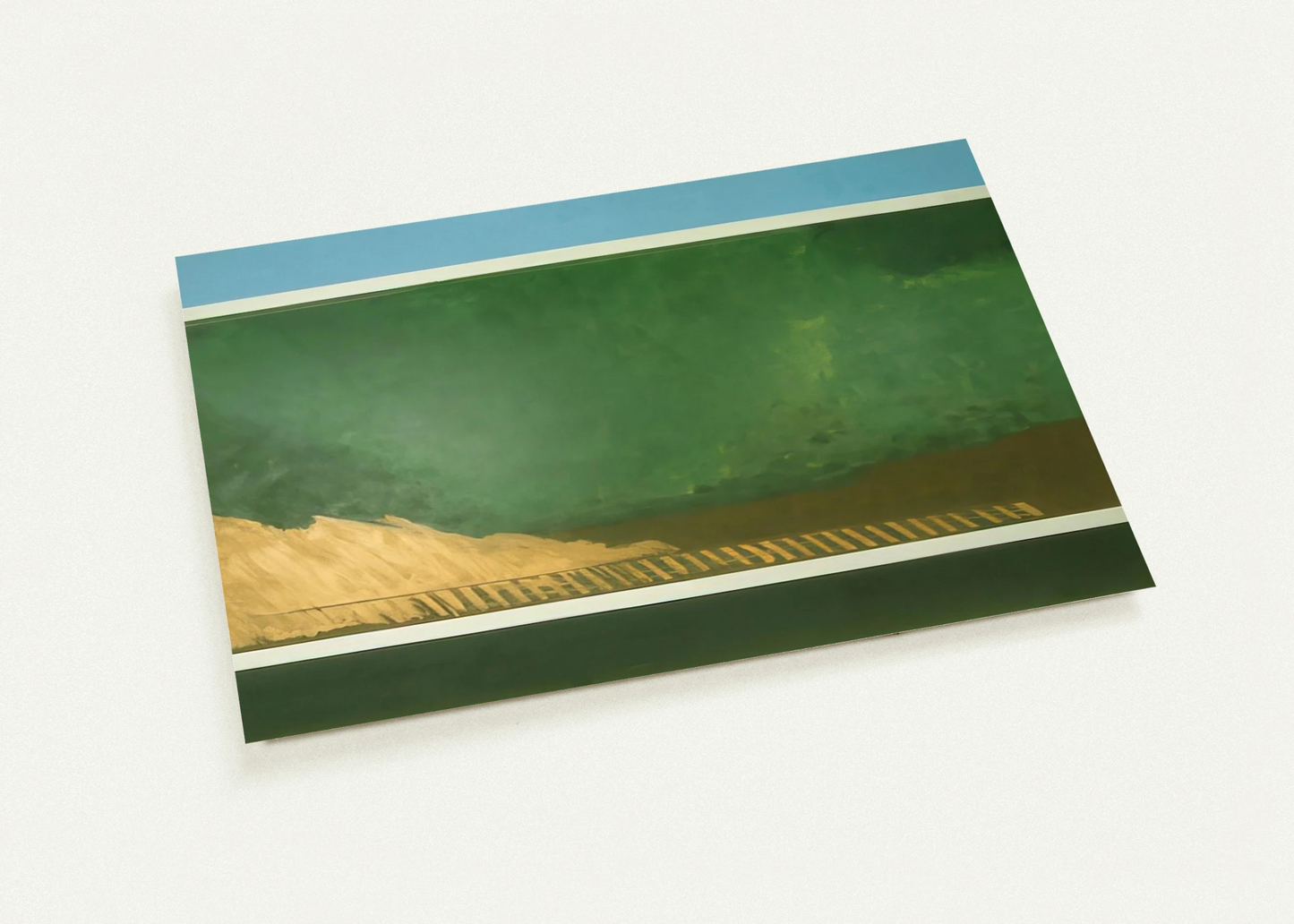 Heaven and Earth - 1967 By Ronnie Landfield Pack of 10 Post Cards | Ronnie Landfield Post Cards | A6 (10.5 x 14.8 cm) - 4.1 x 5.8 inches