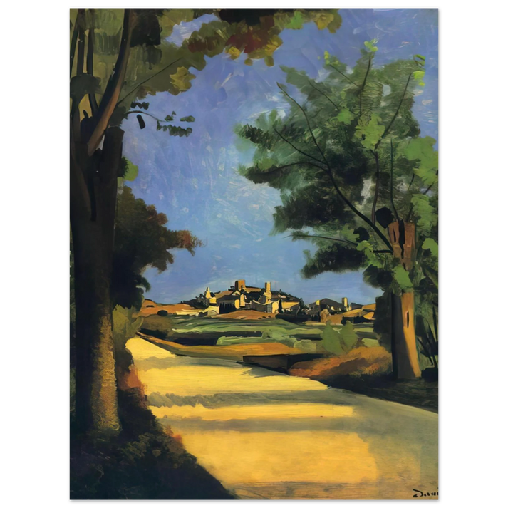 Andre Derain - THE ROAD 1932 75x100 cm / 30x40inches Fine Art Poster
