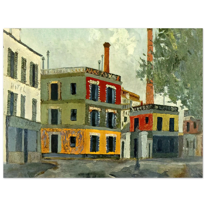 Maurice Utrillo - FACTORY 75x100 cm / 30x40inches Fine Art Poster