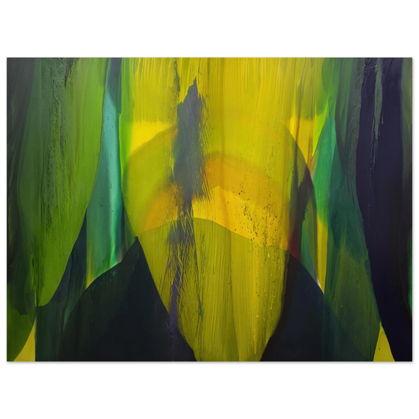 Paul Jenkins - Phenomena Lasting Dawn 75x100 cm / 30x40inches Fine Art Poster