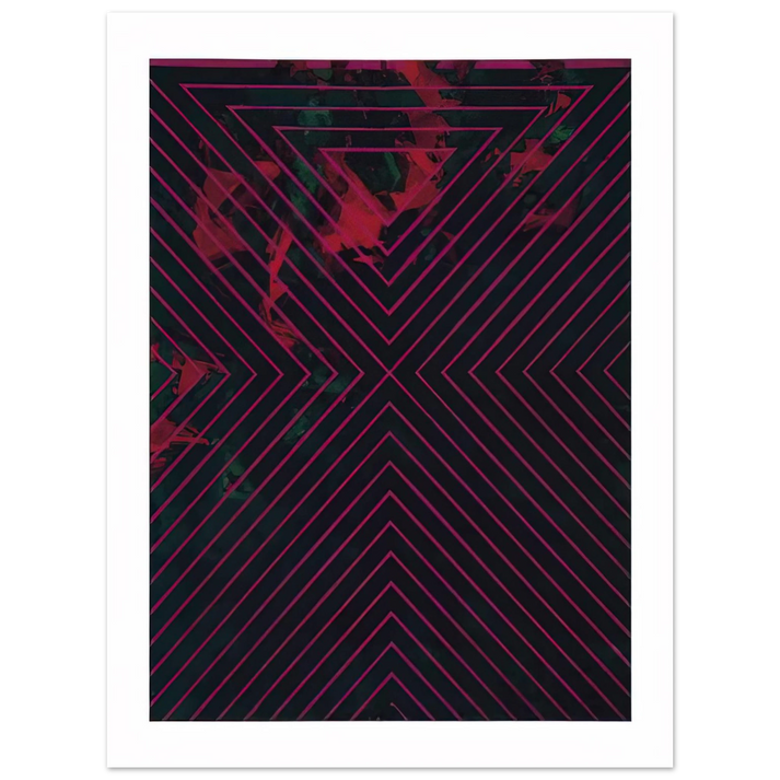 Luis Feito - 1418 1986 75x100 cm / 30x40inches Fine Art Poster