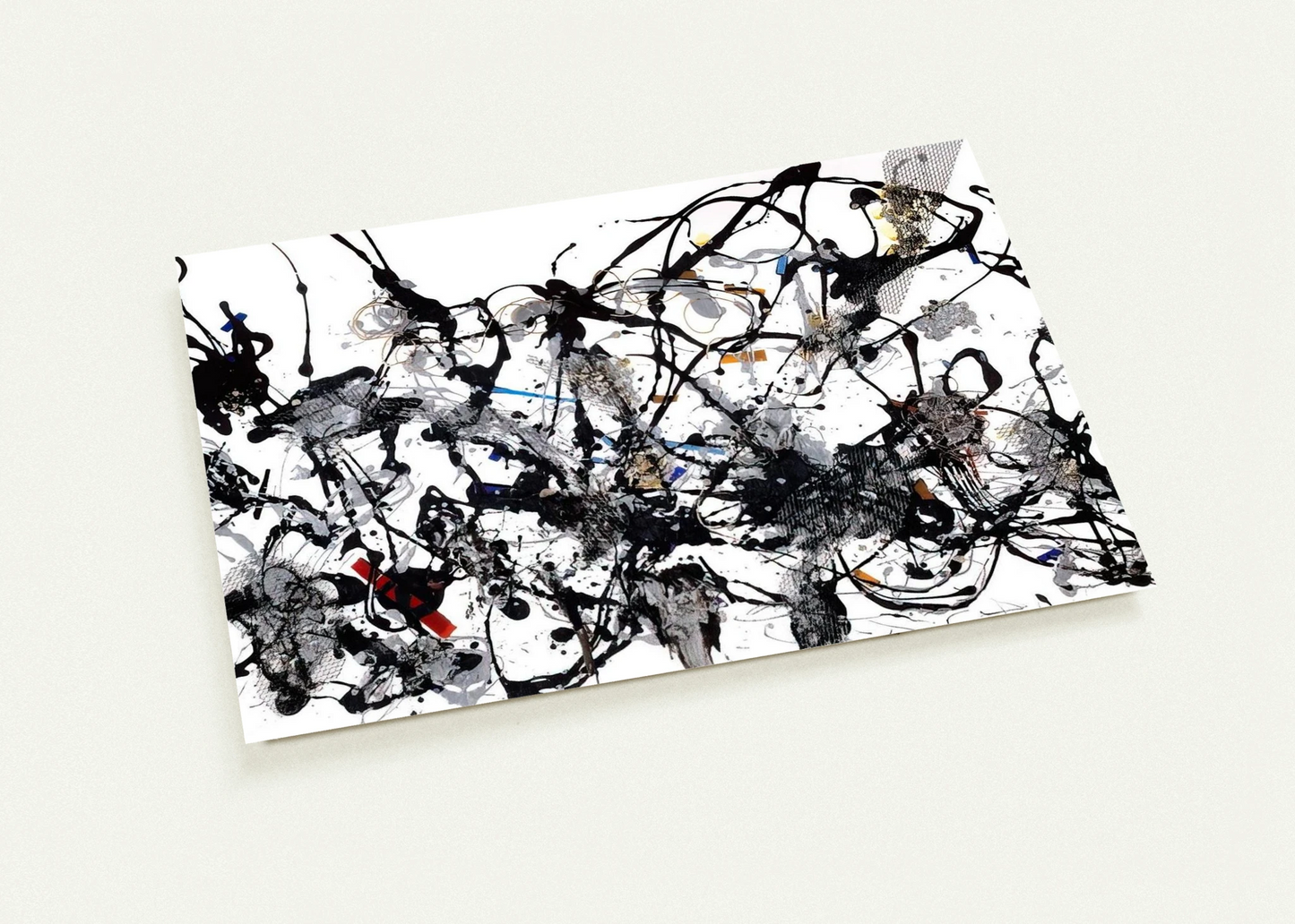 NUMBER 29 1950 By Jackson Pollock Pack of 10 Post Cards | Jackson Pollock Post Cards | A6 (10.5 x 14.8 cm) - 4.1 x 5.8 inches