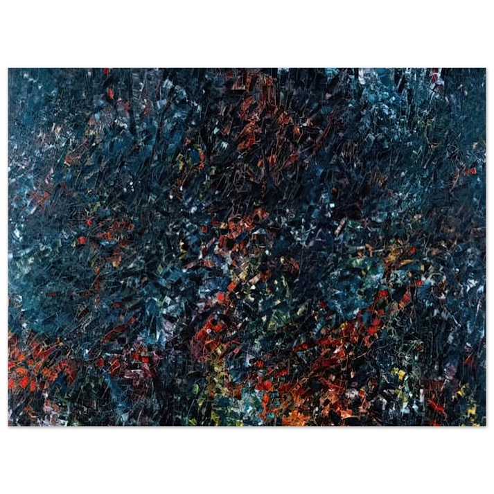 Jean-Paul Riopelle - Forestine 75x100 cm / 30x40inches Fine Art Poster