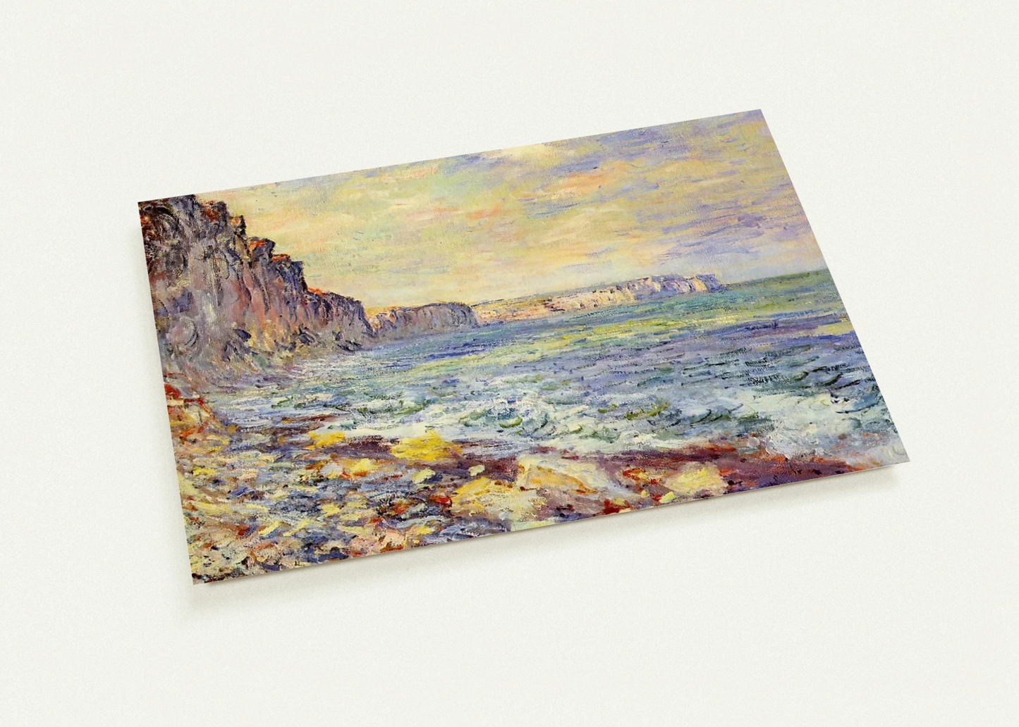 Morning by the Sea By claude monet Pack of 10 Post Cards | claude monet Post Cards | A6 (10.5 x 14.8 cm) - 4.1 x 5.8 inches