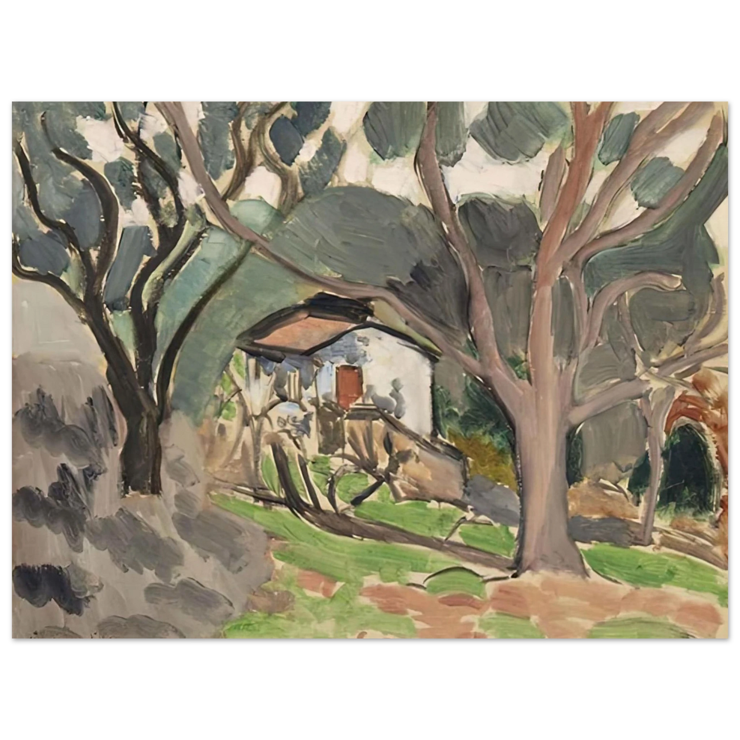 Henri Matisse - LA MAISONNETTE 1919 75x100 cm / 30x40inches Fine Art Poster
