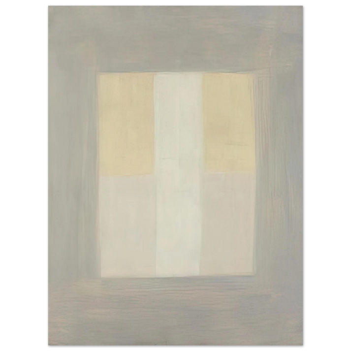 Agnes Martin - Desert Rain 75x100 cm / 30x40inches Fine Art Poster