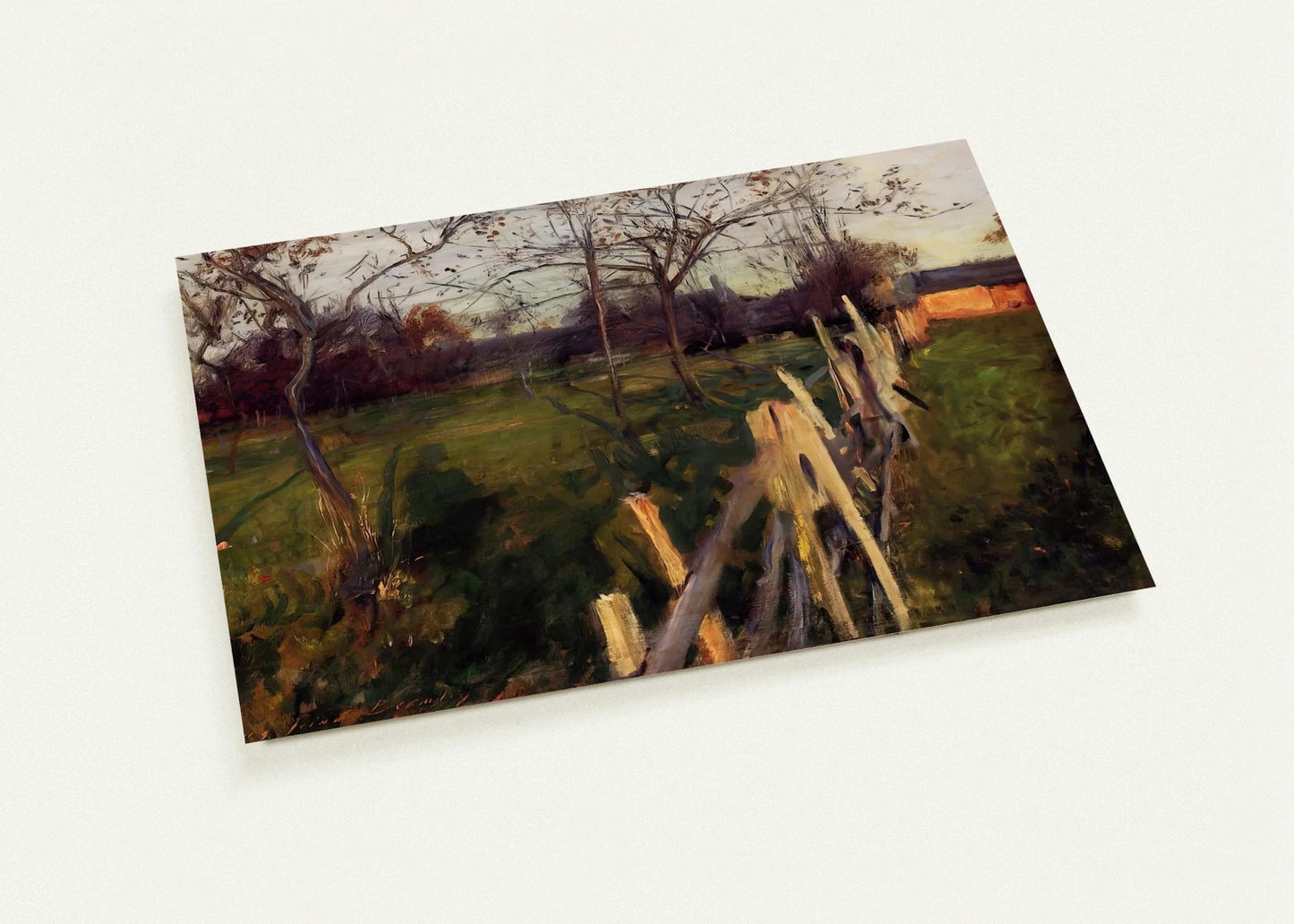 Home Fields By John Singer Sargent Pack of 10 Post Cards | John Singer Sargent Post Cards | A6 (10.5 x 14.8 cm) - 4.1 x 5.8 inches