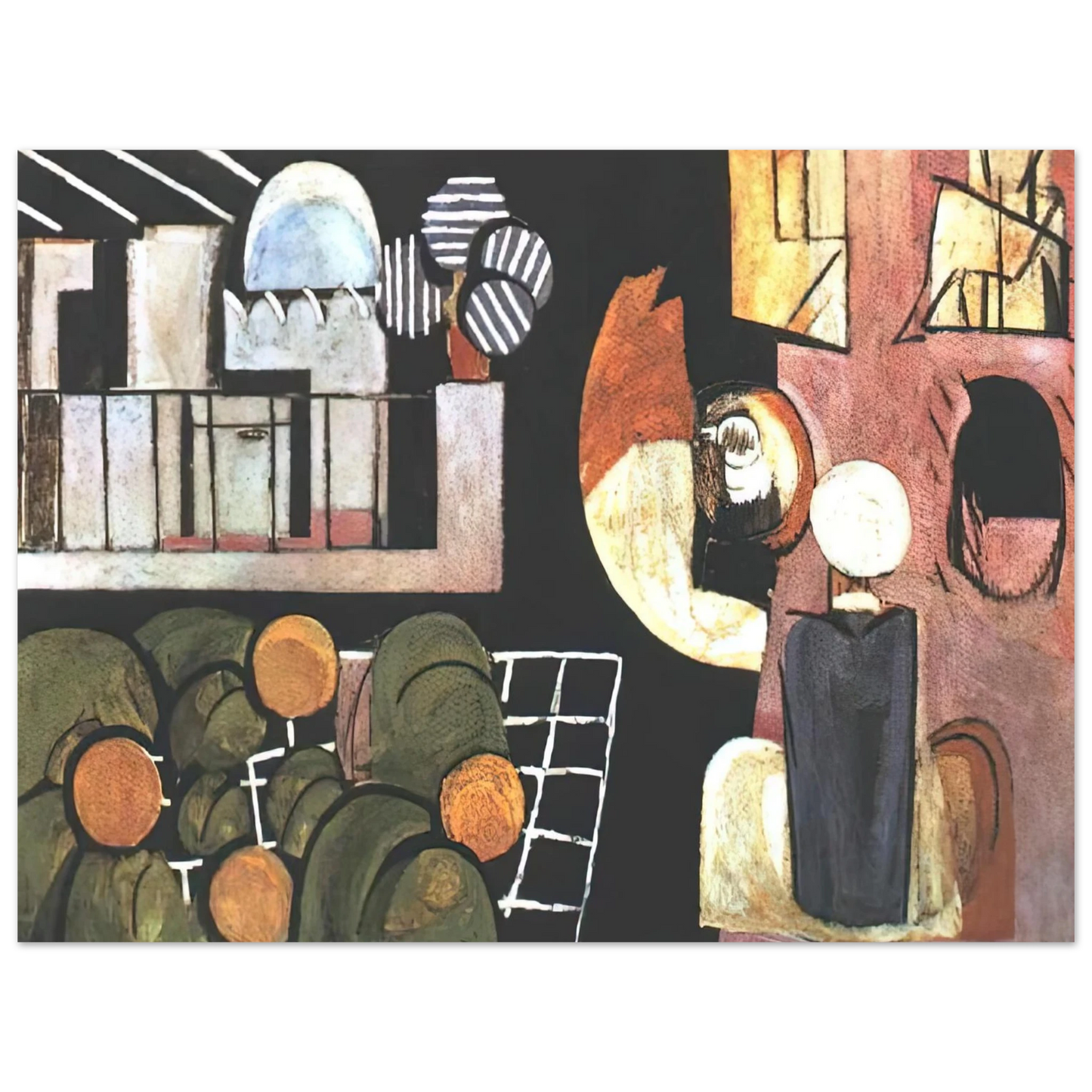 Henri Matisse - THE MORACCANS 1916 75x100 cm / 30x40inches Fine Art Poster