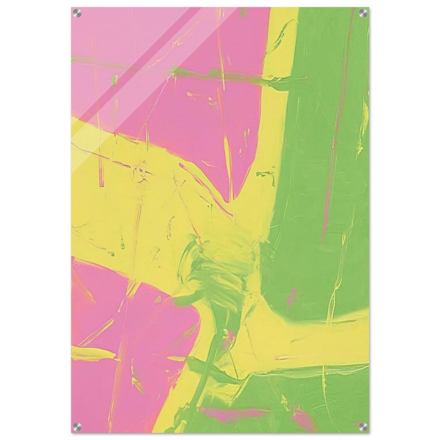 Untitled - 2002 - Michel Majerus Acrylic Print - 70x100 cm / 28x40″ inches | Michel Majerus Wall Art | Michel Majerus Prints