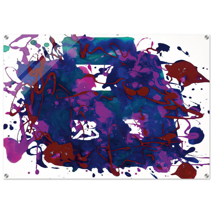 Untitled SFP94-75 SFF 1749 - Sam Francis Acrylic Print - 70x100 cm / 28x40″ inches