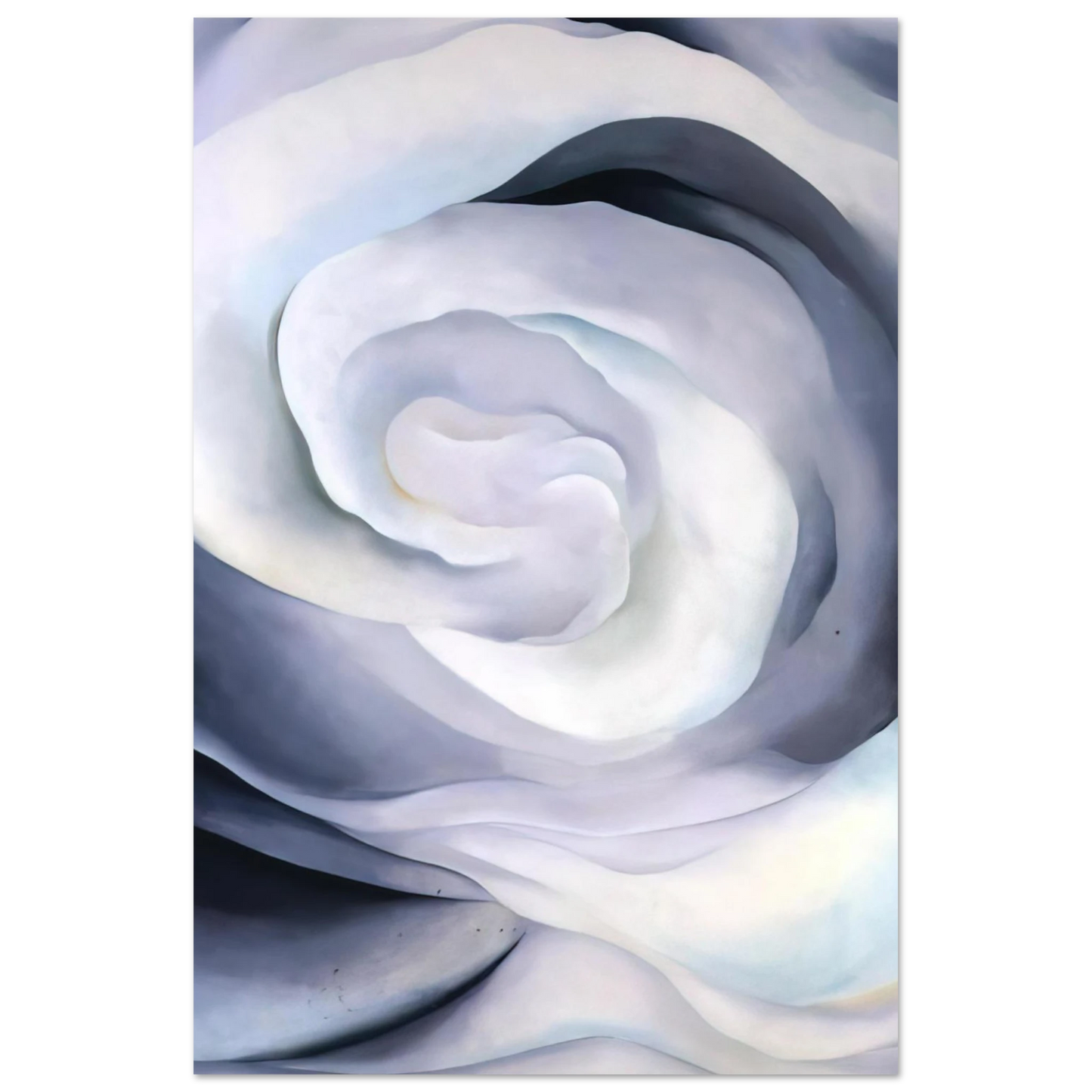 Georgia O'Keeffe - Abstraction White Rose Fine Art Poster