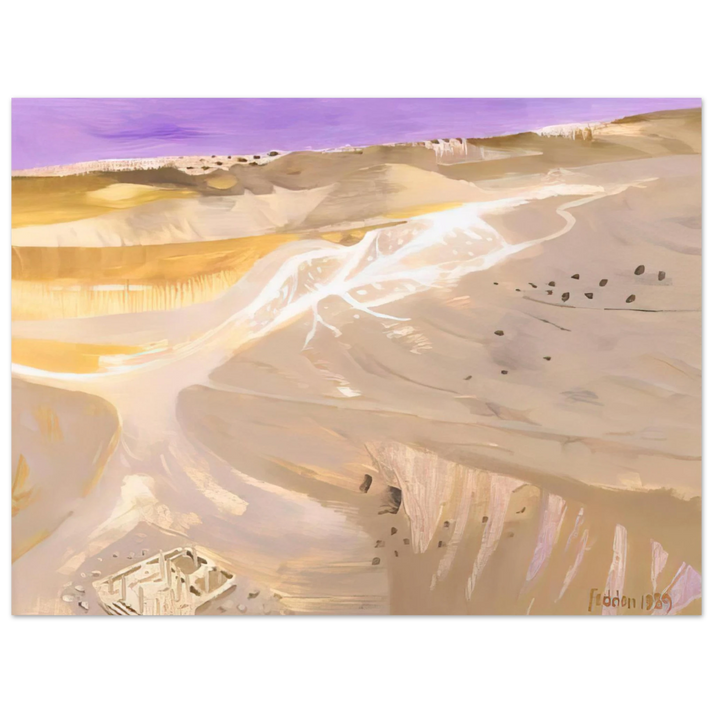 Mary Fedden - Desert - 1989 75x100 cm / 30x40inches Fine Art Poster