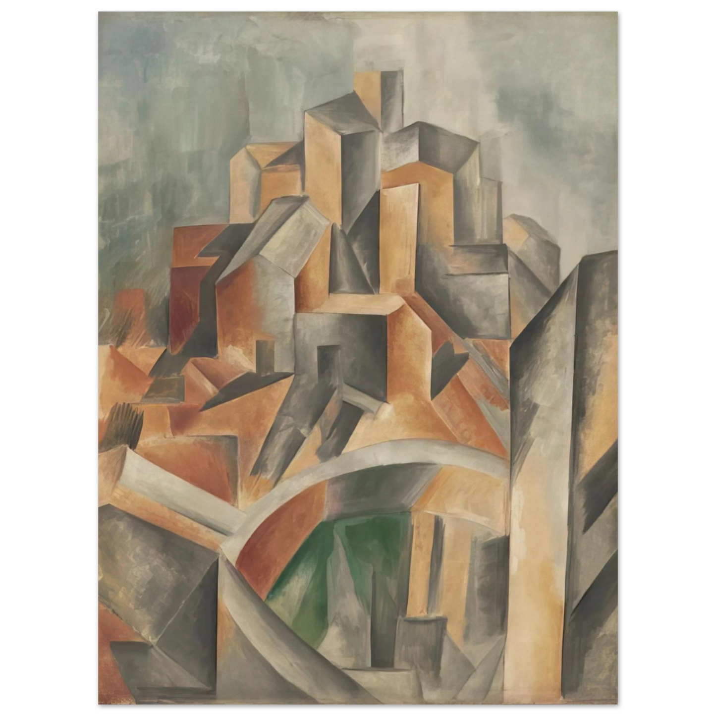 Pablo Picasso - The Reservoir, Horta de Ebro 75x100 cm / 30x40inches Fine Art Poster