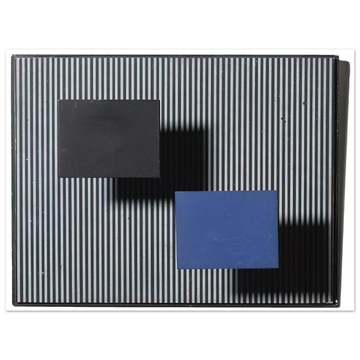 Jesus Rafael Soto - DOS CUADRITOS 75x100 cm / 30x40inches Fine Art Poster