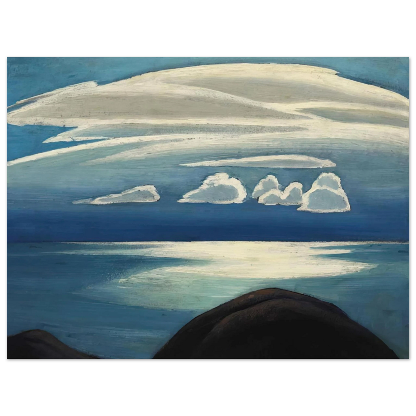 Lawren Harris - Lake Superior - 1928 75x100 cm / 30x40inches Fine Art Poster