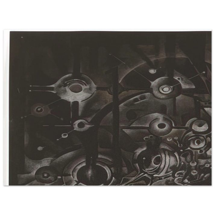Lee Bontecou - UNTITLED 1998 75x100 cm / 30x40inches Fine Art Poster