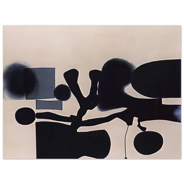 Victor Pasmore - HARMONY OF OPPOSITES 1986 75x100 cm / 30x40inches Fine Art Poster