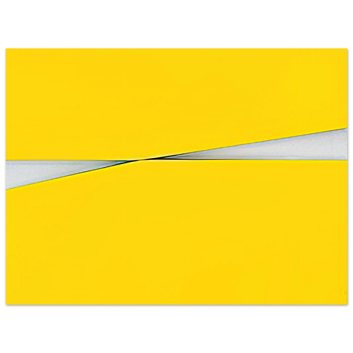 Carmen Herrera - Amarillo - 1971 75x100 cm / 30x40inches Fine Art Poster