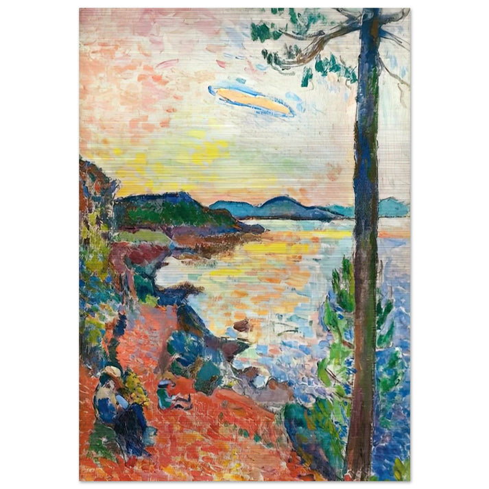 THE GULF OF SAINT TROPEZ 1904 - Henri Matisse Brushed Aluminum Print - 70x100 cm / 28x40 inches | Henri Matisse Aluminum Print | Henri Matisse Prints