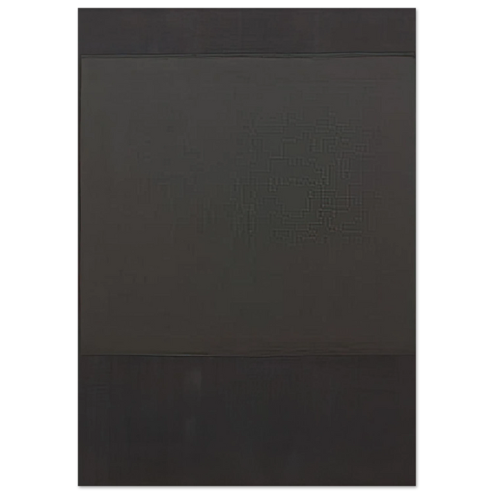 Mark Rothko - No. 2 - 1964 Wall Art - 21x29.7 cm / 8x12" - Premium Wooden Framed Poster With Fine Art Paper-canvas - Black frame