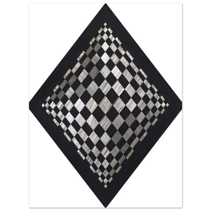 Dadamaino - Ottico dynamico - Op Art 75x100 cm / 30x40inches Fine Art Poster